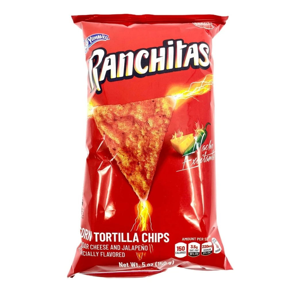 Yummies Ranchitas Nacho Excitante Chips Nacho Cheese 5 oz