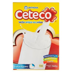 Leche ceteco en polvo