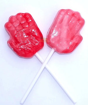 Manita De La Suerte Strawberry and Cherry Lollipop